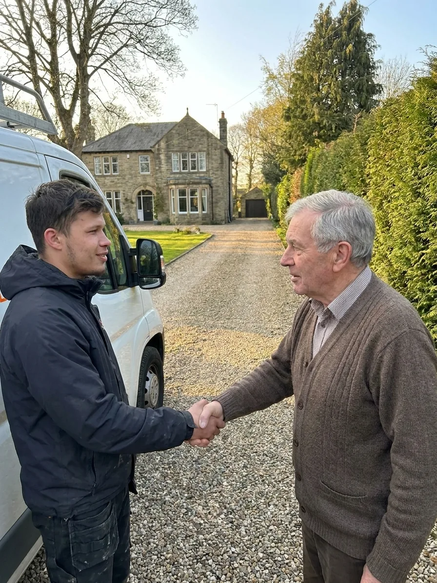 David, a happy customer in West Yorkshire